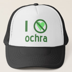 Ich hasse Okra Truckerkappe