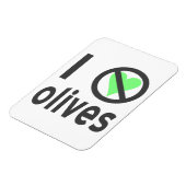 Ich hasse Olives Black Magnet (Linke Seite)
