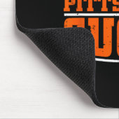 Ich hasse Pittsburgh Design Men Funny Pittsburg Mousepad (Ecke)