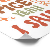 Ich hasse Pumpkin Gewürz, ja ich sagte, es sonnige Poster (Ecke)