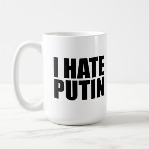 Ich hasse Putin Kaffeetasse