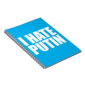 Ich hasse Putin Notizblock (Rechte Seite)