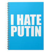 Ich hasse Putin Notizblock (Vorderseite)