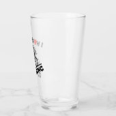 Ich hasse Radfahren bergauf Glas (Links)