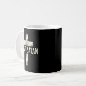 Ich hasse Satan Kaffeetasse (Vorderseite Links)
