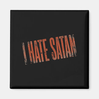Ich hasse Satan Magnet