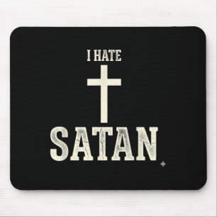 Ich hasse Satan Mousepad
