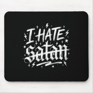 Ich hasse Satan Mousepad