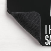 Ich hasse Satan Mousepad (Ecke)