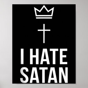 Ich hasse Satan Poster