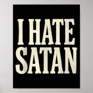 Ich hasse Satan Poster