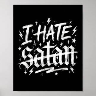 Ich hasse Satan Poster