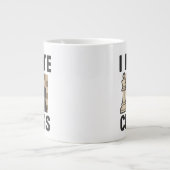 Ich hasse Schach Jumbo-Tasse (Vorderseite)