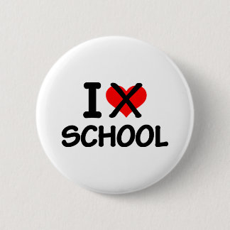 Ich hasse Schule Button