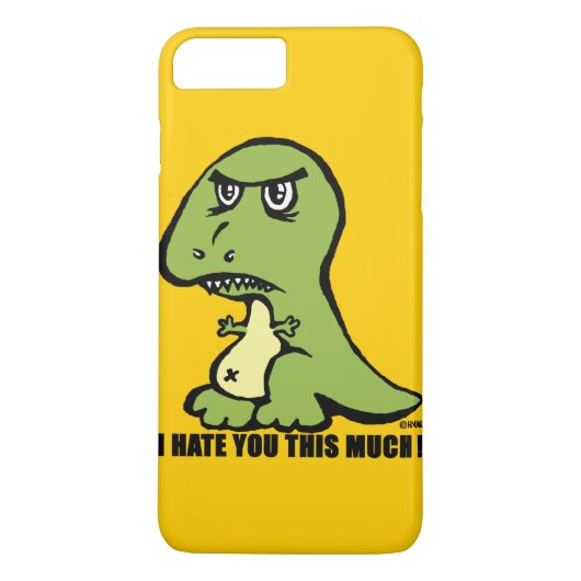 Ich hasse Sie diese viel! Case-Mate iPhone Hülle (Rückseite)