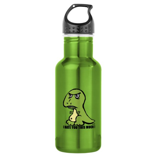 Ich hasse Sie diese viel! Trinkflasche (Vorderseite)
