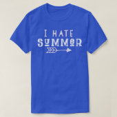 Ich hasse Sommer T-Shirt (Design vorne)