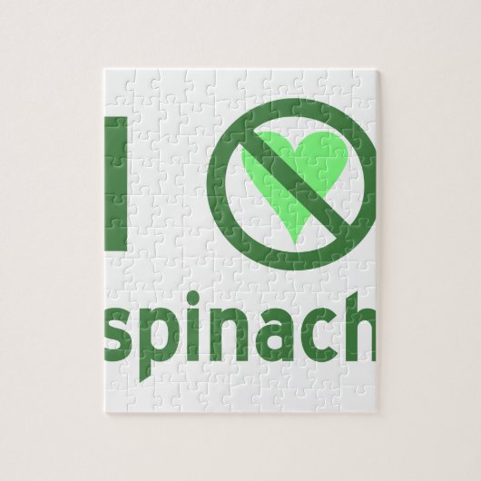 Ich hasse Spinach Puzzle (Vertikal)