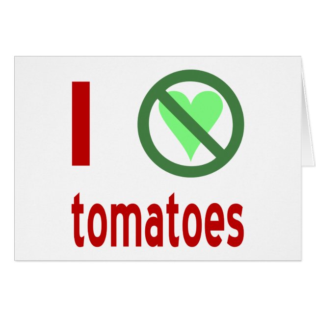 Ich hasse Tomaten (Vorderseite (Horizontal))