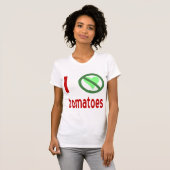 Ich hasse Tomaten T-Shirt (Vorne ganz)