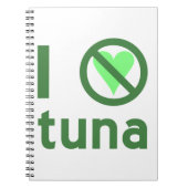 Ich hasse Tuna Notizblock (Vorderseite)