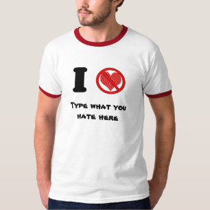 Ich hasse unsicheren T - Shirt