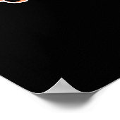 Ich hasse, was ich Ham Funny Pig Pun Dark BG Poster (Ecke)