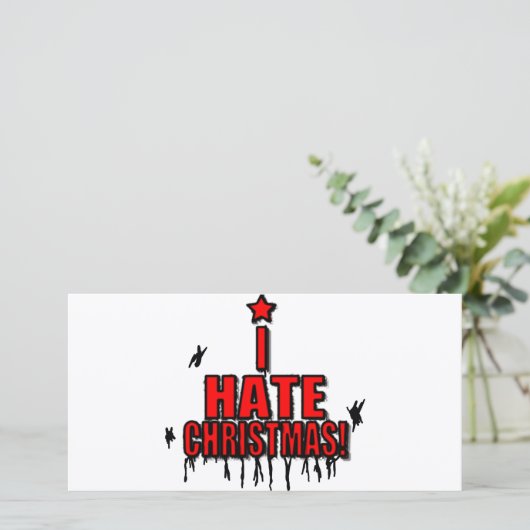 Ich hasse Weihnachten (Stehend Vorderseite)