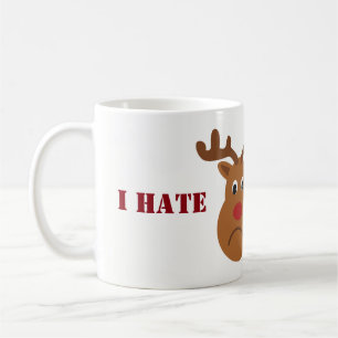 Ich hasse Weihnachtsbaum Kaffeetasse