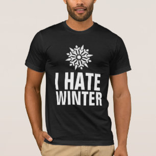 ICH HASSE WINTER-T - SHIRT