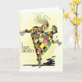 Ich hasse Würde-Karte Karte (Gelbe Blume)