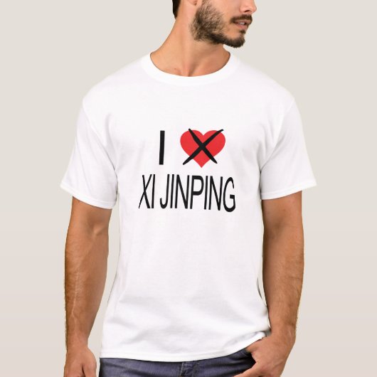 ICH HASSE XI Jinping T-Shirt (Vorderseite)