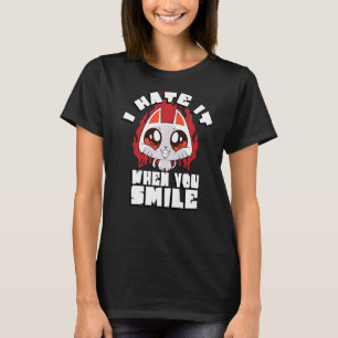 Ich hasste es, wenn du sächelst Katzenkatze sarkas T-Shirt