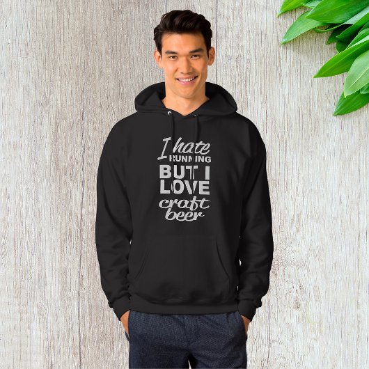Ich hasste es zu laufen, aber ich Liebe Biermännch Hoodie