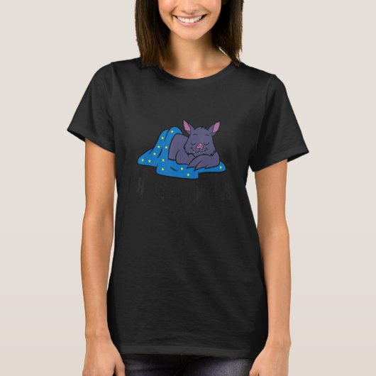 Ich hasste Morgens Schlafbad T-Shirt (Vorderseite)