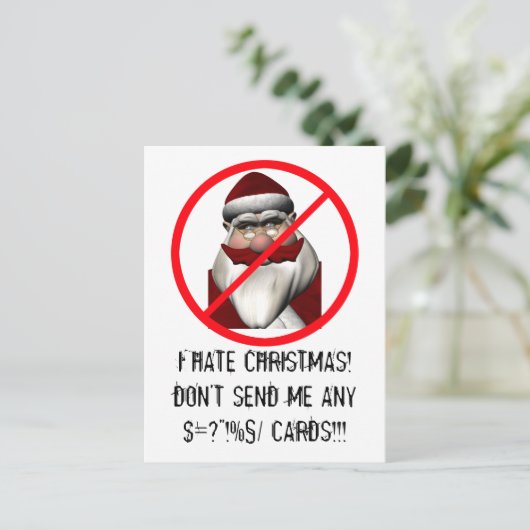 Ich hasste Weihnachten (Stehend Vorderseite)