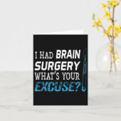 Ich hatte Brain Operation Was ist dein Entschuldun Karte (Gelbe Blume)