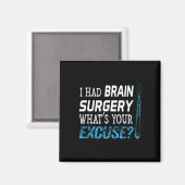 Ich hatte Brain Operation Was ist dein Entschuldun Magnet (Vorderseite/Rückseite)