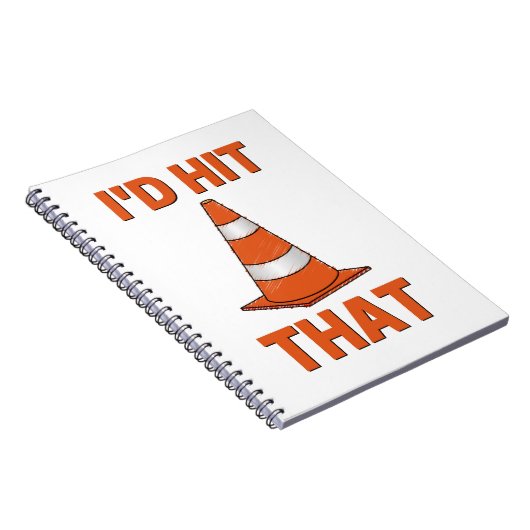 Ich hatte diese lustigen, autocross-orangefarbenen notizblock (Rechte Seite)