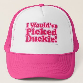 Ich hätte Duckie gepickt! Truckerkappe
