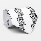 Ich hatte ein Leben, jetzt, das ich ein Krawatte (Gerollt)