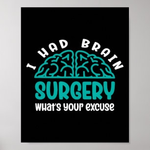Ich hatte eine Gehirnoperation, was ist Ihre Entsc Poster