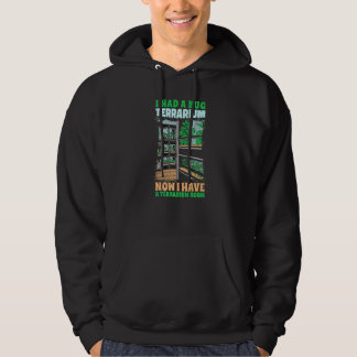 Ich hatte einen Bug Terrarium Bugs Entomology Inse Hoodie
