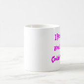 Ich hatte einen Griff auf Wirklichkeit Kaffeetasse (Mittel)