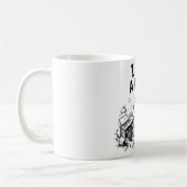 Ich hatte einen Plan Lustiger Becher Kaffeetasse (Links)
