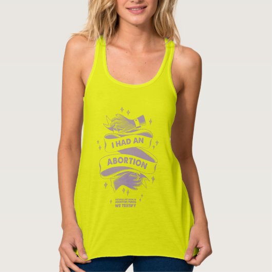Ich hatte einen Racerback-Tank Tank Top (Vorderseite)