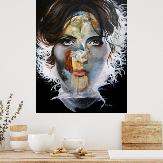 Ich hatte einen Traum Poster (Küche)