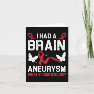 Ich hatte Gehirnaneurysma Medical Condition Aneury Karte