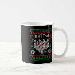 Ich hatte geschlagen, dass Bowling Funny Bowler Bo Kaffeetasse