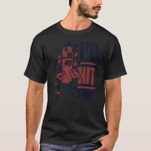 Ich hatte geschlagen, dass Kickboxer Boxer Thai Bo T-Shirt